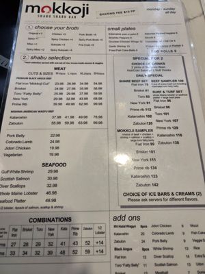 Menu photo 2 Mokkoji Shabu Shabu Cypress, CA Menu photo 2 Mokkoji Shabu Shabu Cypress, CA