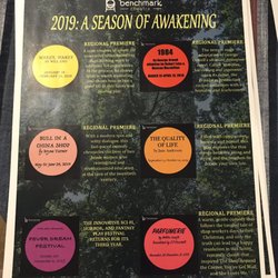 Benchmark Theatre - New season and a new name, previously The Edge.