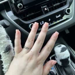 My nails right after the first appt. My nails right after the first appt.