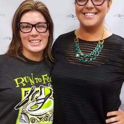 Eyecare Associates - Briana and Crystal at our trunk show