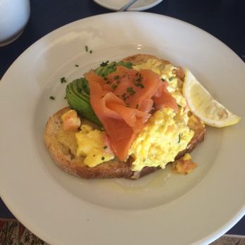 Boston Tea Party - Salmon and avocado on toast - Cafes Near Me - Stratford-upon-Avon, WAR