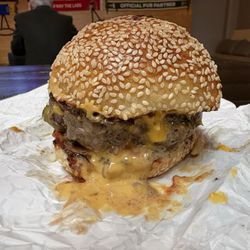 Alphabet Burger - Juicy Lucy