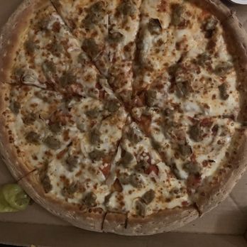 Papa Johns Pizza - Onion and sausage large pizza. Mmm good! - Pizza Near Me - Pearl City, Hawaii Papa Johns Pizza - Onion and sausage large pizza. Mmm good! - Pizza Near Me - Pearl City, Hawaii