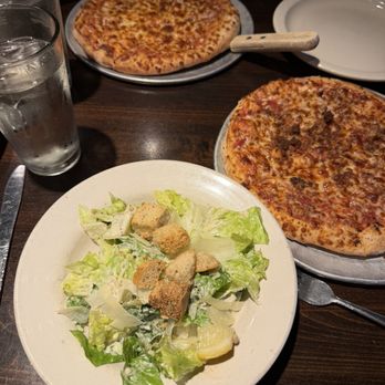 Pizza Lucé - Small Caesar Salad, 10" Hamburger pizza and 10" cheese pizza - Pizza Near Me - Richfield, Minnesota Pizza Lucé - Small Caesar Salad, 10" Hamburger pizza and 10" cheese pizza - Pizza Near Me - Richfield, Minnesota