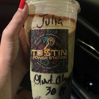 Tustin Power Station - Mint chip protein shake - Juice Bars & Smoothies Near Me - Tustin, California Tustin Power Station - Mint chip protein shake - Juice Bars & Smoothies Near Me - Tustin, California