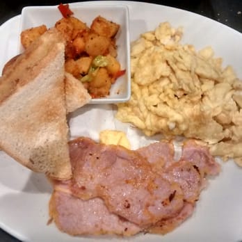 Stonewalls Restaurant - Scrambled egg breakfast with pea meal bacon (or as non Canuck's would say, Canadian Bacon) - American Near Me - Hamilton, Ontario Stonewalls Restaurant - Scrambled egg breakfast with pea meal bacon (or as non Canuck's would say, Canadian Bacon) - American Near Me - Hamilton, Ontario