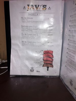 Menu photo 6 Javi's Restaurant San Telmo, C