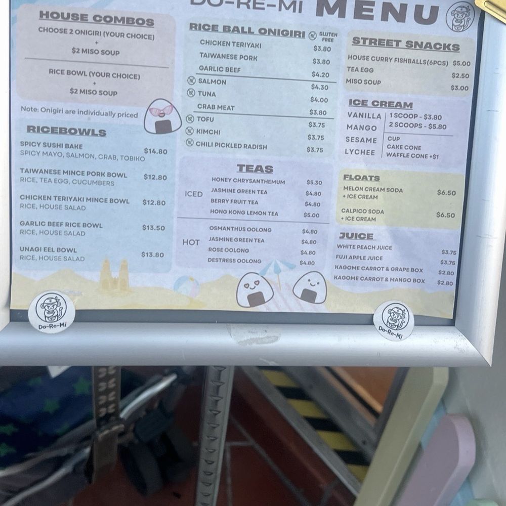 Do-Re-Mi - It's a menu outside the venue - Asian Fusion Near Me - San Francisco, California Do-Re-Mi - It's a menu outside the venue - Asian Fusion Near Me - San Francisco, California