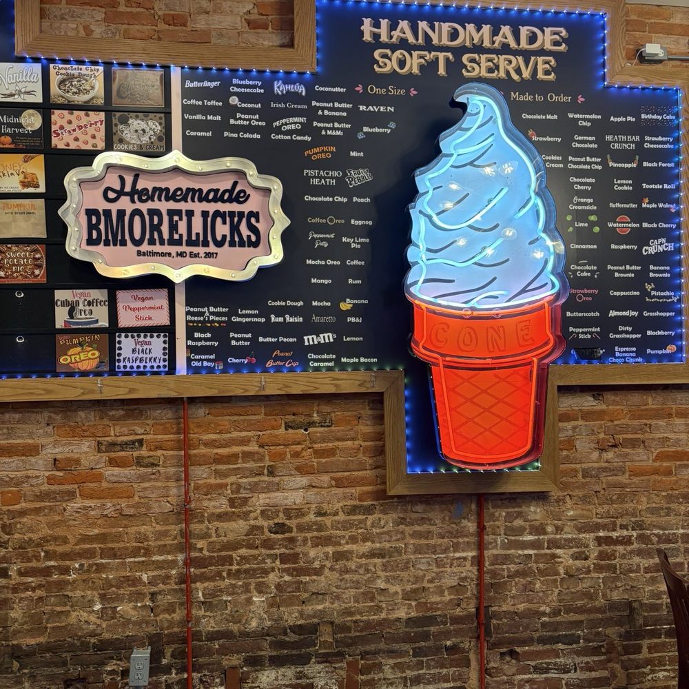 Bmore Licks - Ice Cream & Frozen Yogurt Near Me - Baltimore, Maryland