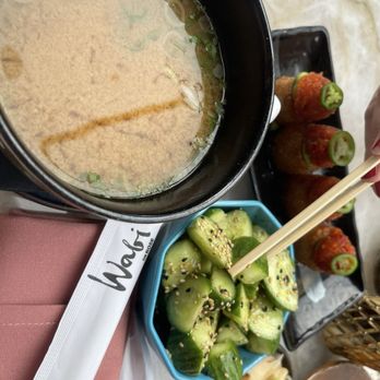 Wabi on Rose - Miso Soup - Sushi Bars Near Me - Venice, California Wabi on Rose - Miso Soup - Sushi Bars Near Me - Venice, California