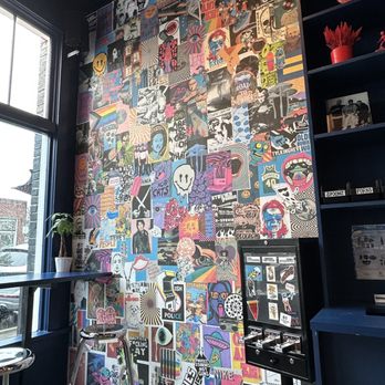 Stevie’s Famous - An interesting wall. - Pizza Near Me - Burien, Washington Stevie’s Famous - An interesting wall. - Pizza Near Me - Burien, Washington