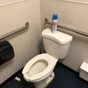 Ashley Outlet - Warehouse pick up gender neutral bathroom - Furniture Stores Near Me - Grand Prairie, Texas