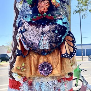 Bacanora - The decorated trees are a fun touch - Mexican Near Me - Phoenix, Arizona