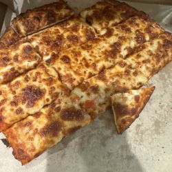 Donatos Pizza - Cheese on thin