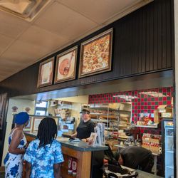 Monical's Pizza - Take out counter