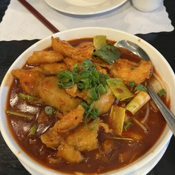 Chang's Garden - Spicy Szechuan Filet Fish - Chinese Near Me - Arcadia, California