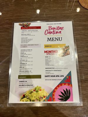 Menu photo 1 Bonita's Cantina St Thomas, VI
