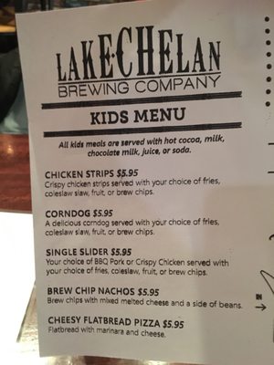 Menu photo 7 Lake Chelan Brewery Manson, WA Menu photo 7 Lake Chelan Brewery Manson, WA