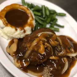 Wednesday night Special. Hamburger Steak
