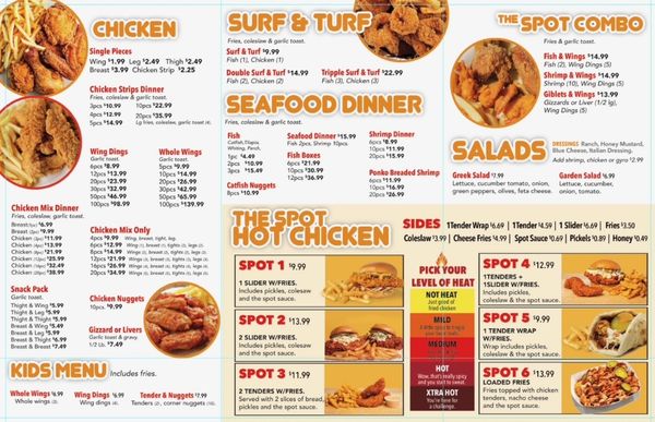 Menu photo 1 Chick N' Seafood Spot Ann Arbor, MI Menu photo 1 Chick N' Seafood Spot Ann Arbor, MI