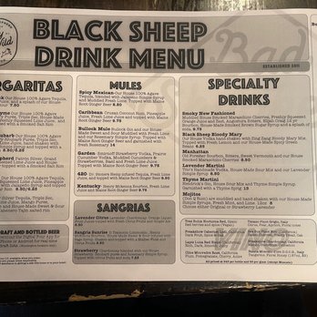 Black Sheep Burrito and Brews - Menu - Mexican Near Me - Charleston, West Virginia