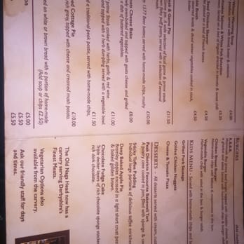 The Old Nags Head - Winter warming menu - Pubs Near Me - Hope Valley, DBY
