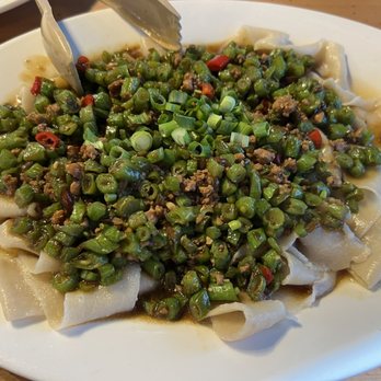 Hi Trendy Dumpling - Szechwan pork & green bean. - Szechuan Near Me - Houston, Texas