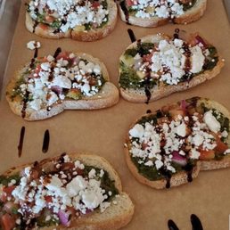 Goat Cheese Bruschetta