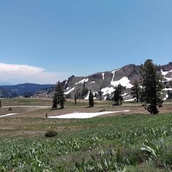 Shirley Lake Trail - Snow in July - Hiking Near Me - Olympic Valley, California Shirley Lake Trail - Snow in July - Hiking Near Me - Olympic Valley, California