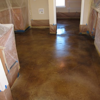 Archie's Concrete Design - This is with the black acid stain - Flooring Near Me - Austin, Texas Archie's Concrete Design - This is with the black acid stain - Flooring Near Me - Austin, Texas
