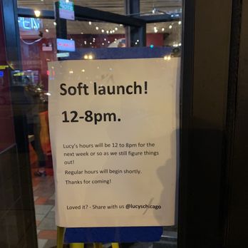 Lucy's - Soft launch hours - American Near Me - Chicago, Illinois Lucy's - Soft launch hours - American Near Me - Chicago, Illinois