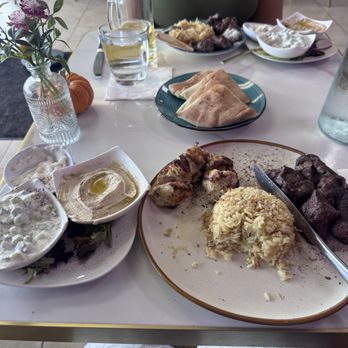Dvine Mediterranean Experience - Long Beach - Double protein plate - Mediterranean Near Me - Long Beach, California