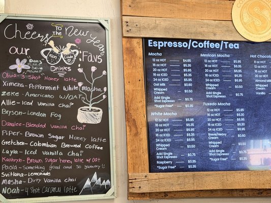 Menu photo 1 Caffè Santoro Diamond Springs, CA