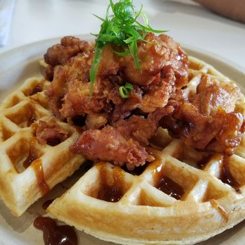 Koa Pancake House - KFC and waffles. No honey butter fried chicken here. Its korean fried chicken! - Breakfast & Brunch Near Me - Kapolei, Hawaii