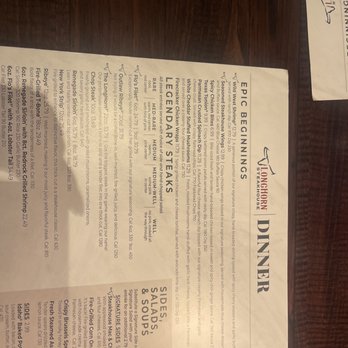 LongHorn Steakhouse - Menu - Steakhouses Near Me - Saint George, Utah