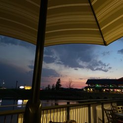Ted's Backyard - Evening patio view