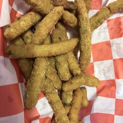 Fried green beans