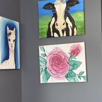 Mad Splatter - Wall art - Paint-Your-Own Pottery Near Me - Apex, North Carolina