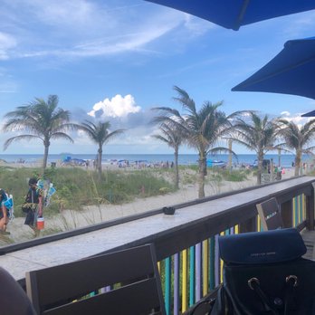 Coconuts On The Beach - View from our table. - Bars Near Me - Cocoa Beach, Florida Coconuts On The Beach - View from our table. - Bars Near Me - Cocoa Beach, Florida