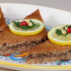 Madame Kubah - Sini Kubah Meat Pie available in 1/4 sheet trays ready for you to bake right away.
