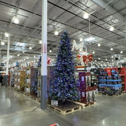 Costco - Early Christmas decorations on display at the store