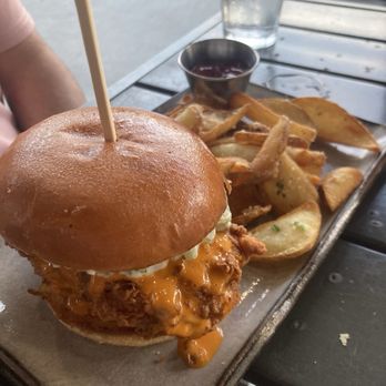 The Battery - Buffalo Chicken Sandwich - Salad Near Me - Homewood, Alabama The Battery - Buffalo Chicken Sandwich - Salad Near Me - Homewood, Alabama