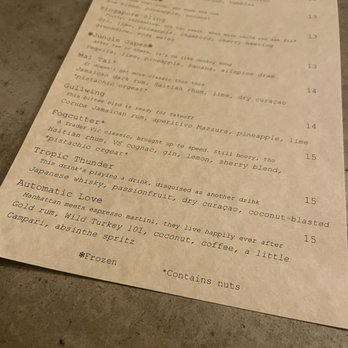 Sabai - Drink menu - Bars Near Me - Richmond, Virginia Sabai - Drink menu - Bars Near Me - Richmond, Virginia