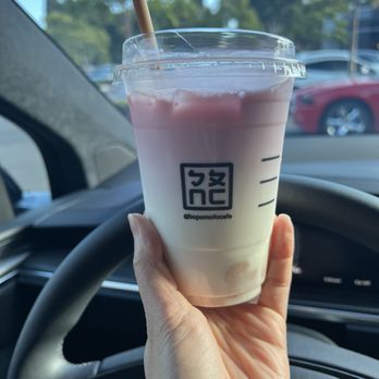 Bopomofo Cafe - Taro sweet milk - Cafes Near Me - Irvine, California