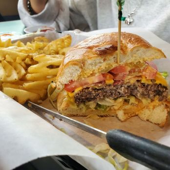 Grecian Corner - Bacon Cheeseburger - Greek Near Me - Seattle, Washington Grecian Corner - Bacon Cheeseburger - Greek Near Me - Seattle, Washington