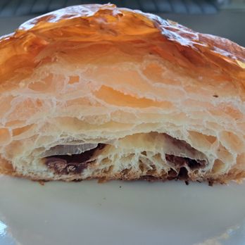 Breadshop - Cross section of Chocolate Croissant - Bakeries Near Me - Honolulu, Hawaii