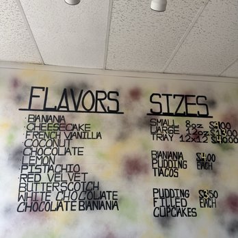 Extraordinary Banana Pudding - Menu - Desserts Near Me - La Mesa, California