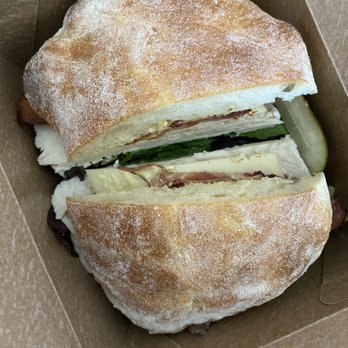Cafe Bernardo - Turkey Bacon Avocado Sandwich - Burgers Near Me - Sacramento, California