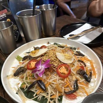 HEM Kitchen And Bar - Papaya Salad - Vietnamese Near Me - Houston, Texas HEM Kitchen And Bar - Papaya Salad - Vietnamese Near Me - Houston, Texas