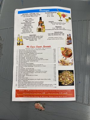 Menu photo 3 Mi Casa Mexican Restaurant Jackson, AL